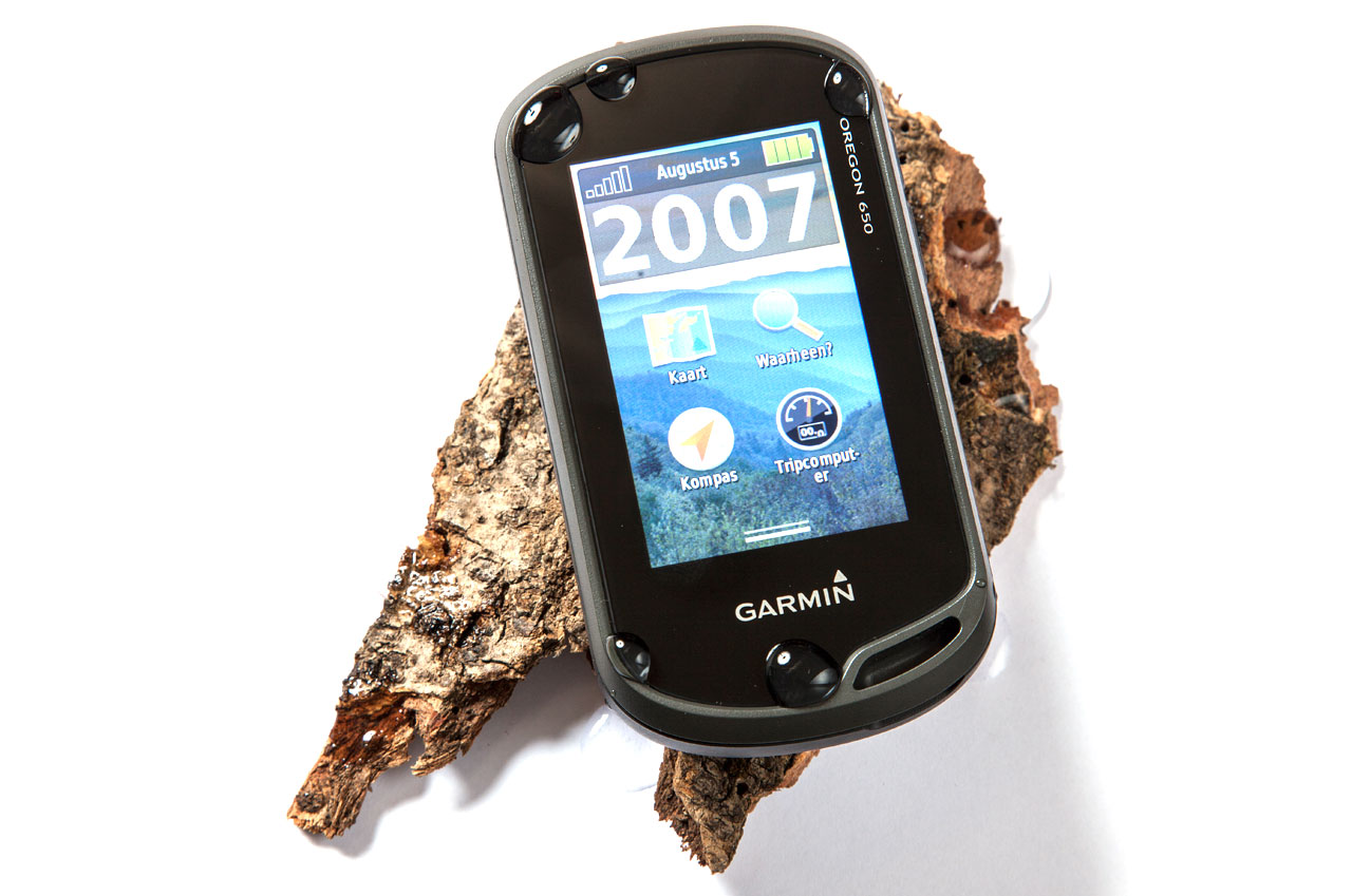 Test Garmin Oregon 650 GPS 2016 Op Pad