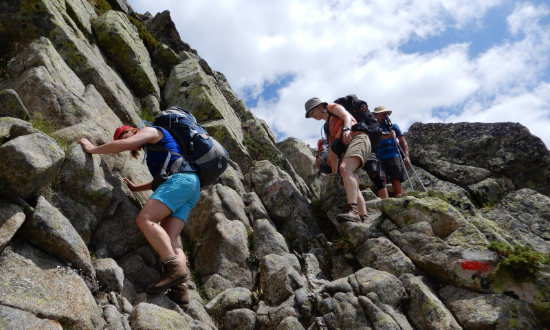 Corsica, wandelen, klimmen, rotsen, 