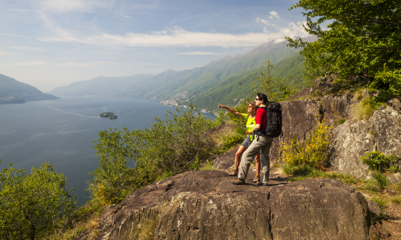 Wandelen Italie Lago Maggiore