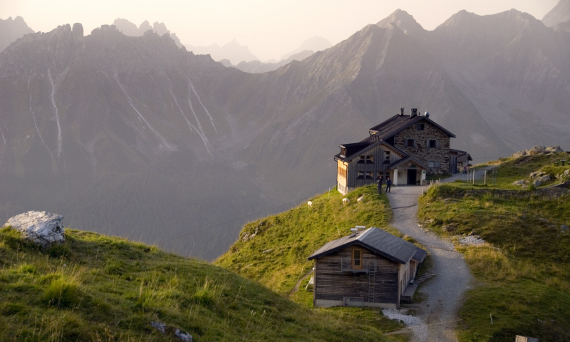 Huttentochten in de Oostenrijkse Alpen