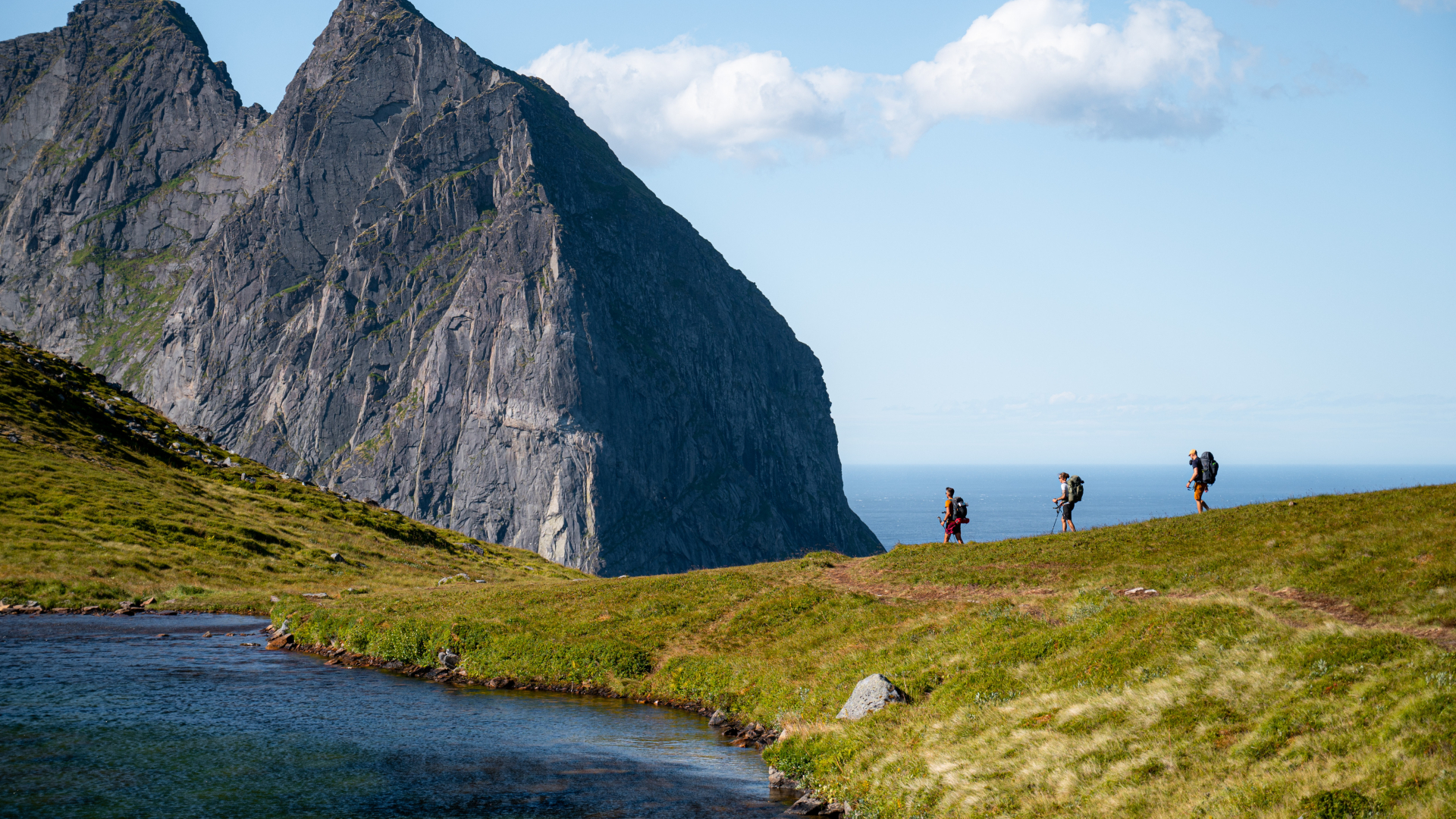 Hiken Lofoten Noorwegen