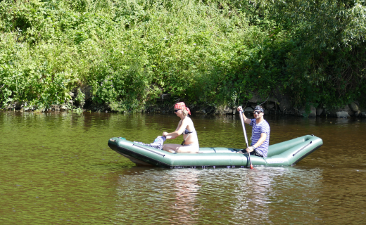Kanovaren, De Loire, Frankrijk 