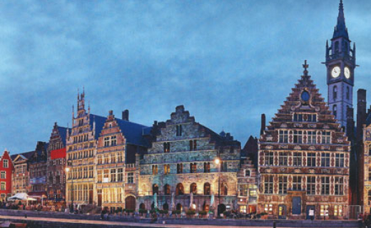 Fietsen in Belgie Gent