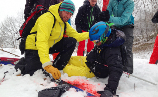 Lawinetip toerskiers