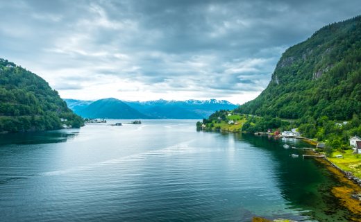 Noorwegen, foto van het water