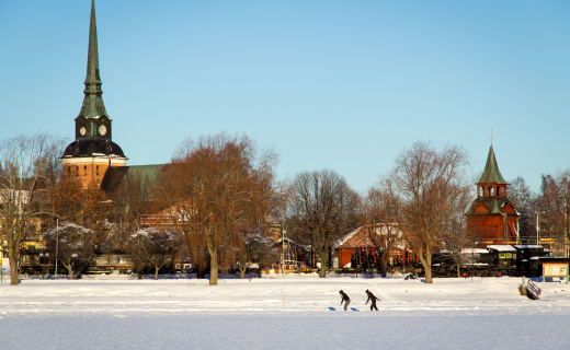 Dalarna, schaatsen, Teun de Voeght