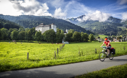Fietsroute Tauern Radweg Oostenrijk