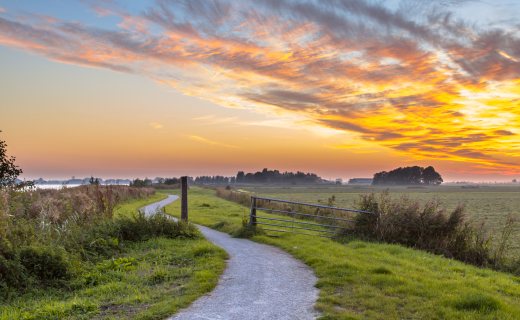 Nederland Friesland wandelen