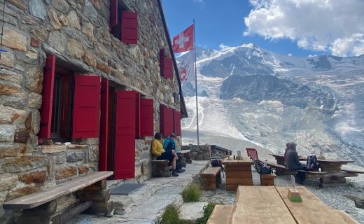 Wandelen in Zwitserland - Wallis- Berghut