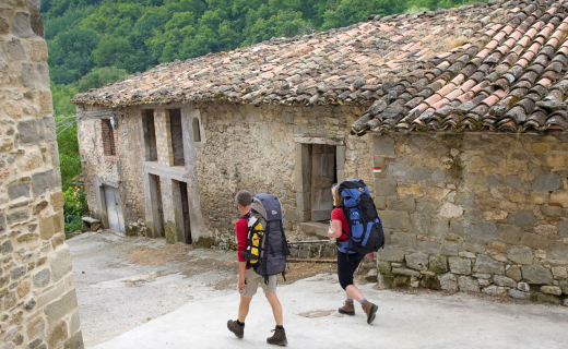 Italie - Monti Sibillini - Apennijen - Montemonaco Balzo