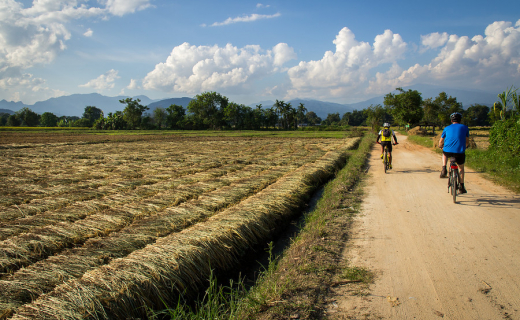 Fietsen Noord-Thailand