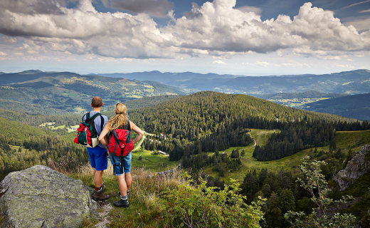 Uitzicht vanaf Le Tanet.