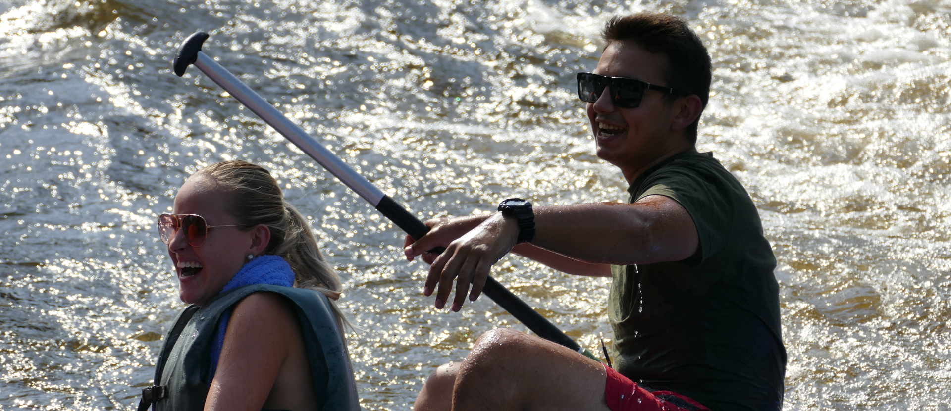 Kanovaren, De Loire, Frankrijk 