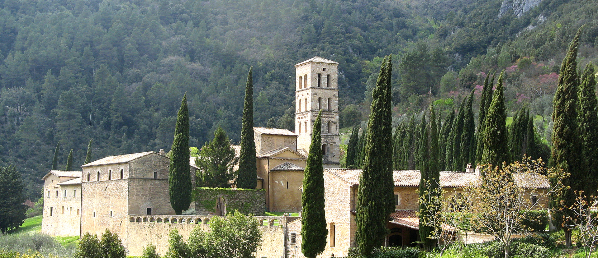 Italie, dorpje in Umbrië