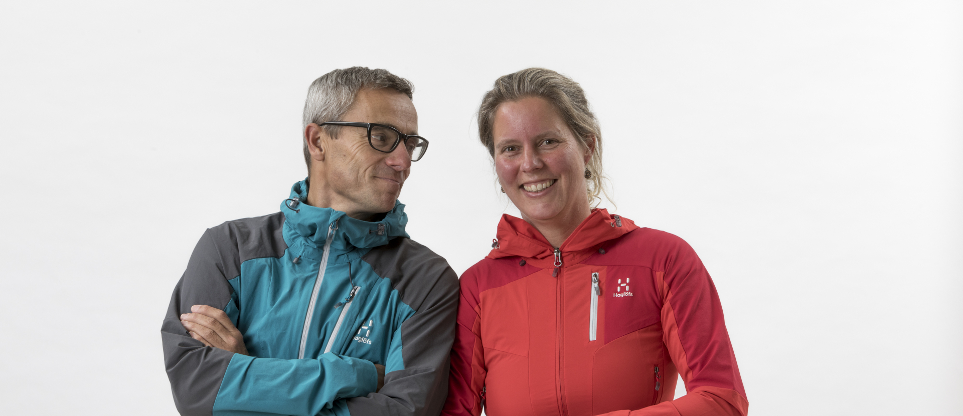 Haglofs Skarn Hybrid Jacket man en vrouw