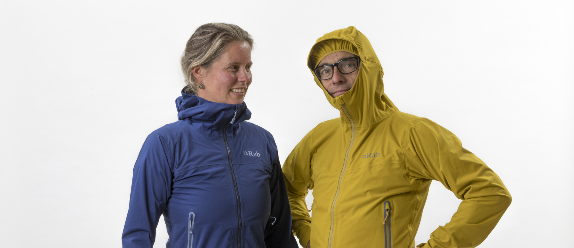 Rab Kinetic Plus Jacket man en vrouw