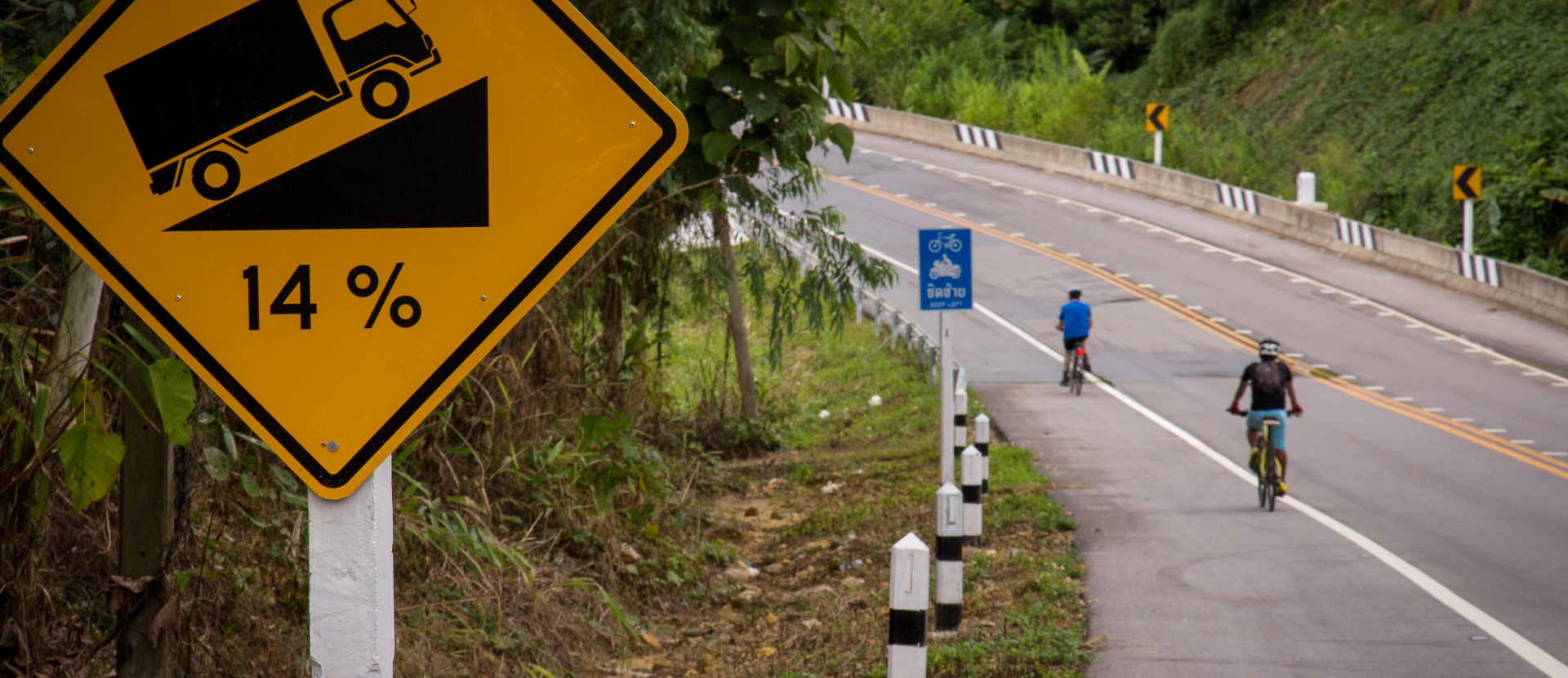 Fietsen door Thailand