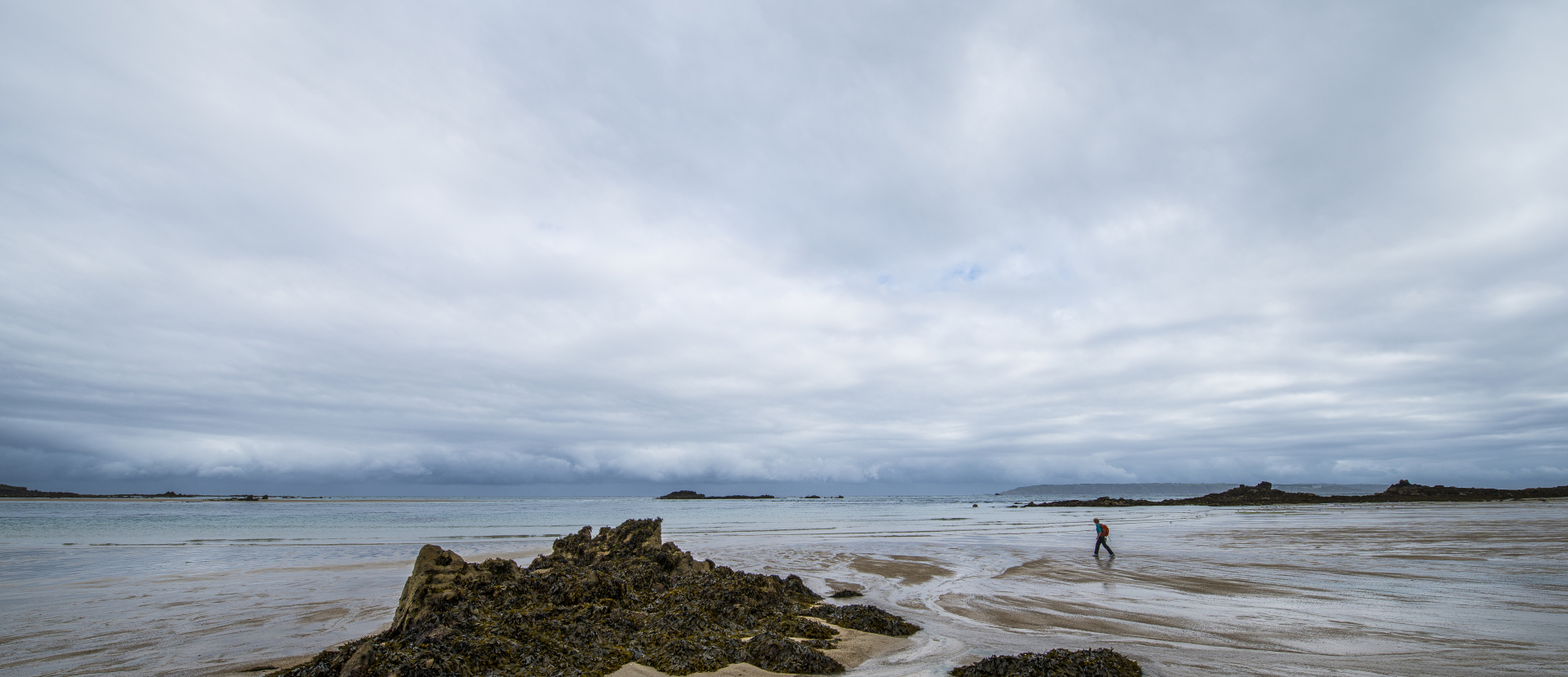 Kanaaleilanden, wandelen in het water