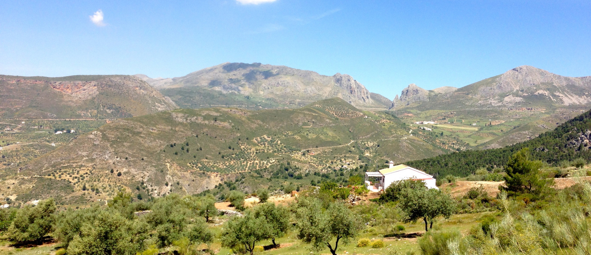 Sierra de Tejeda Andalusië Spanje