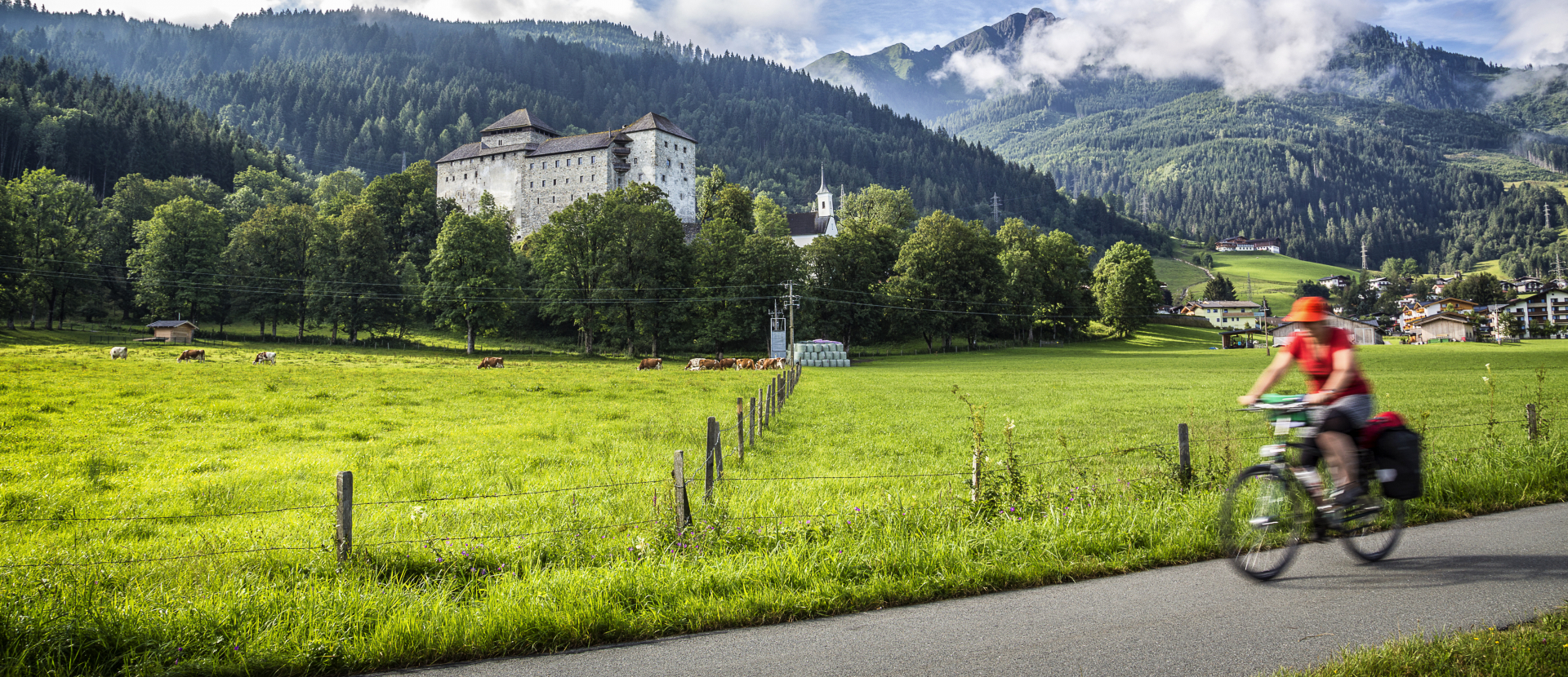 Fietsroute Tauern Radweg Oostenrijk