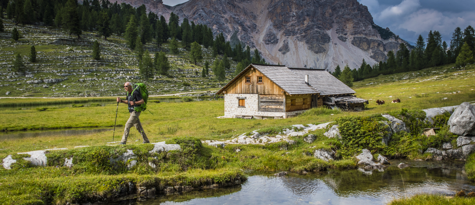 Wandelen Dolomieten Hohenweg 1