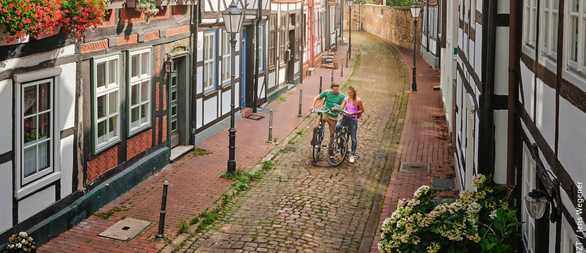 Weserradweg Fachwerkhaus