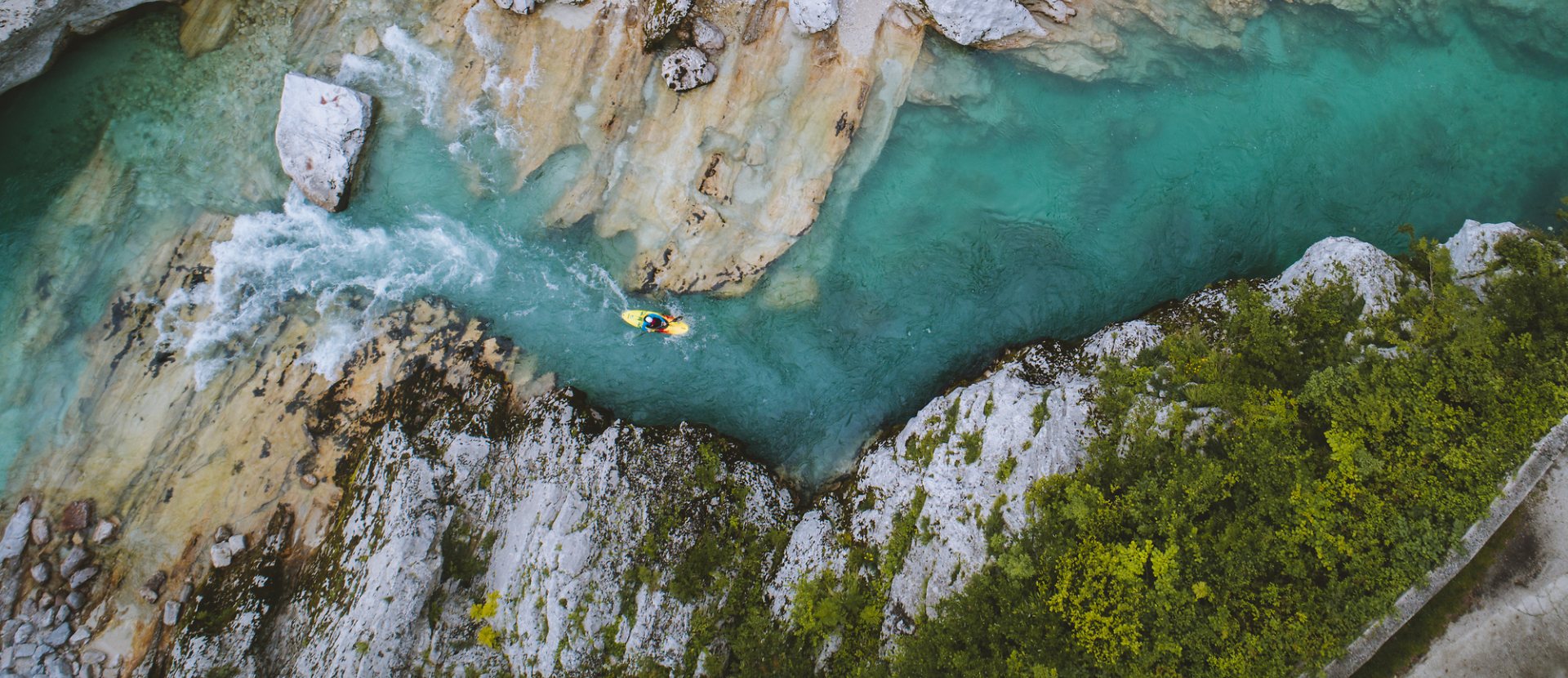 Kanovaren canyoning en rafting in Slovenië
