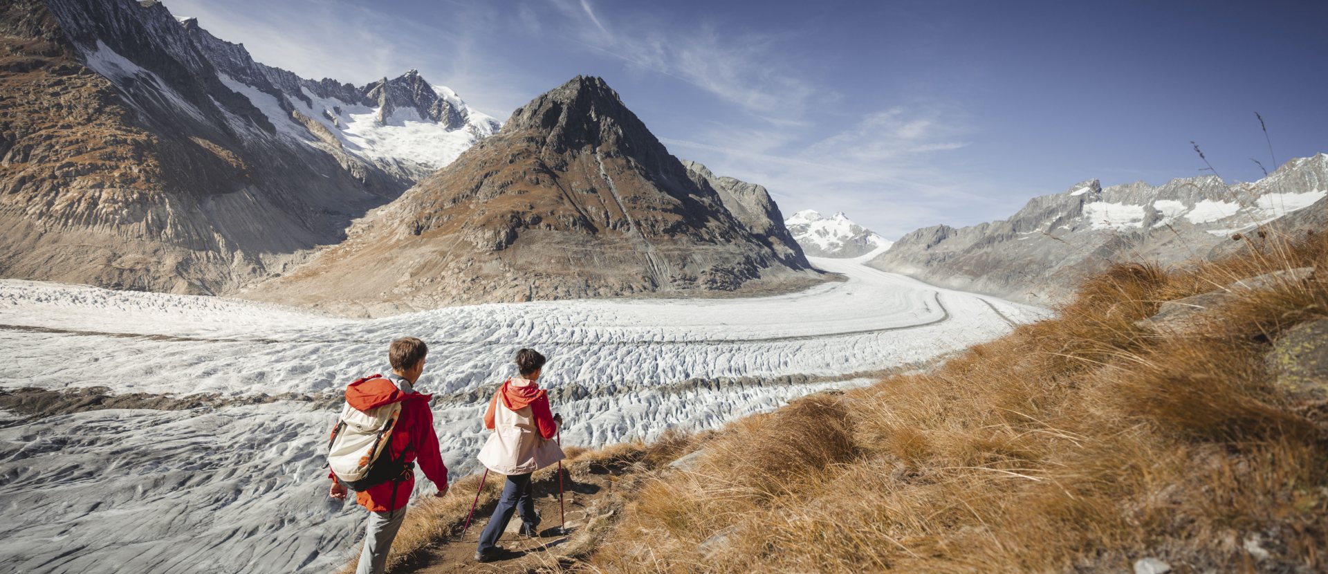 Aletschgletsjer Wallis