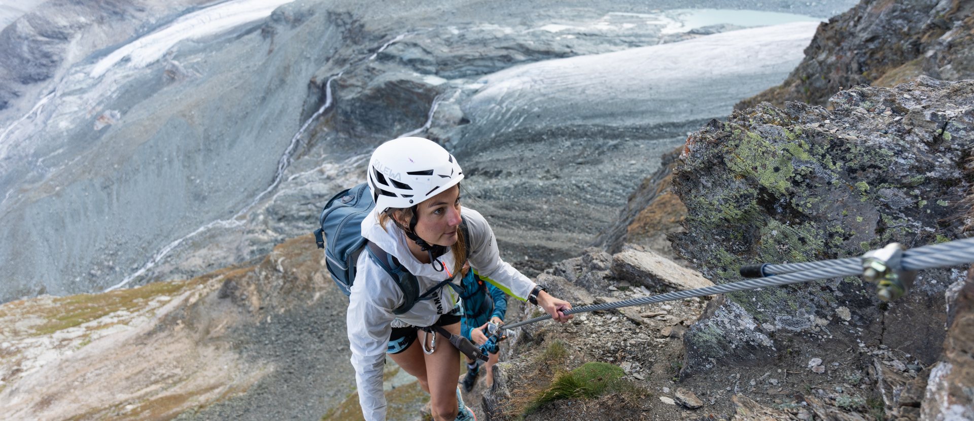 Klettersteigen Saastal