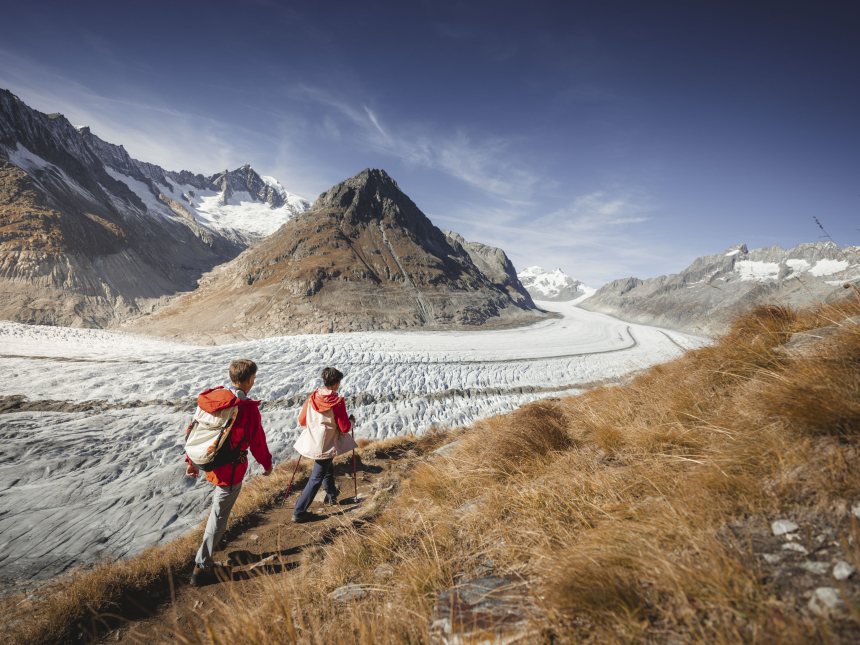 Aletschgletsjer Wallis