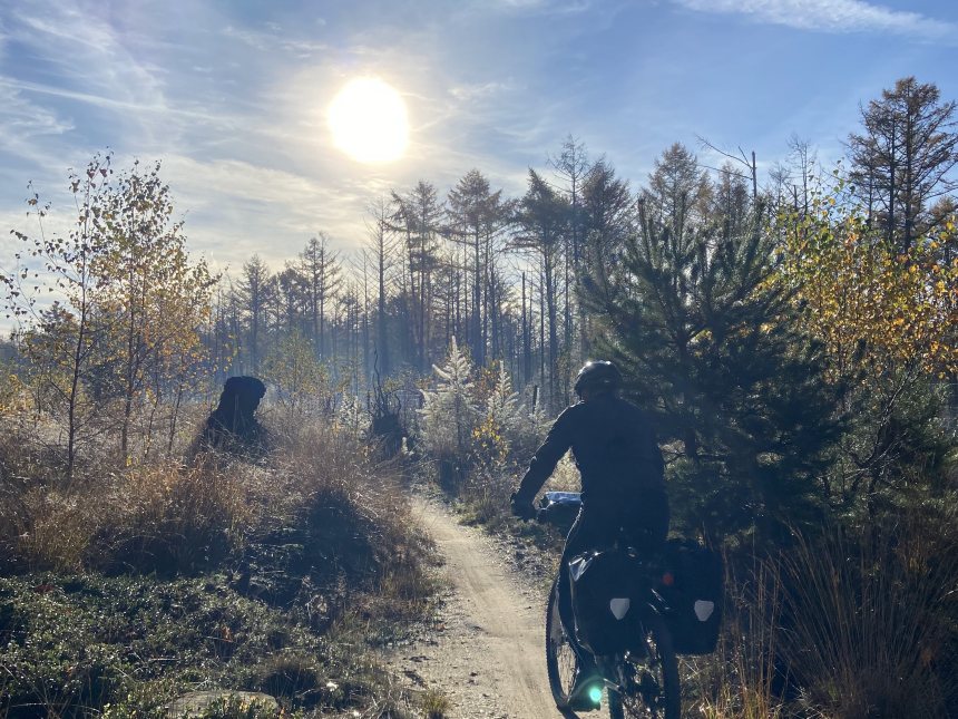 bikepacken veluwe