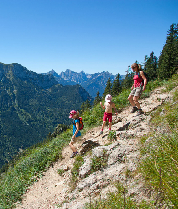 Allgauer Alpen wandeling kinderen