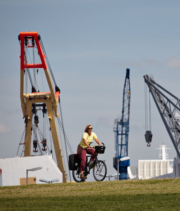 Fietsen Duitsland Cuxland