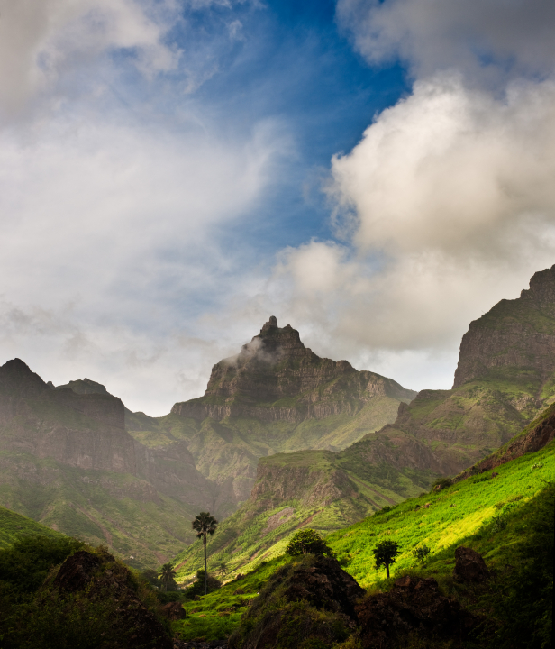Kaapverdische wandeling - kaap verdie