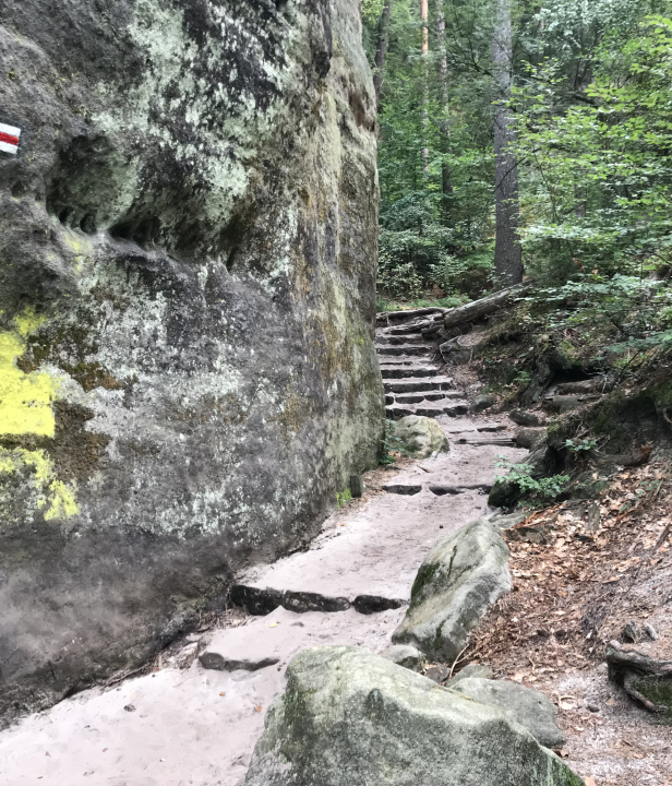 Boheems Zwitserland, Edwin Otto, Tsjechië, Mariina pad