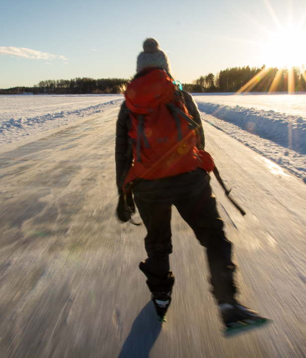 Dalarna, schaatsen, Teun de Voeght