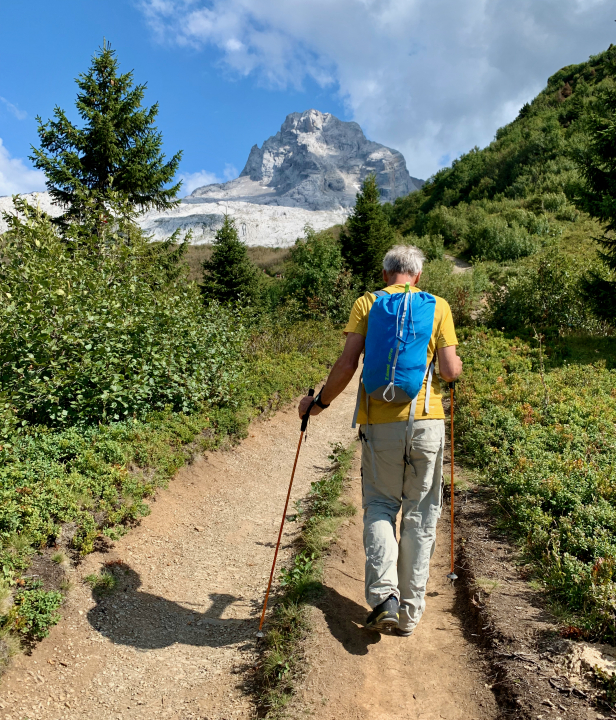 Haute Savoie wandelaar
