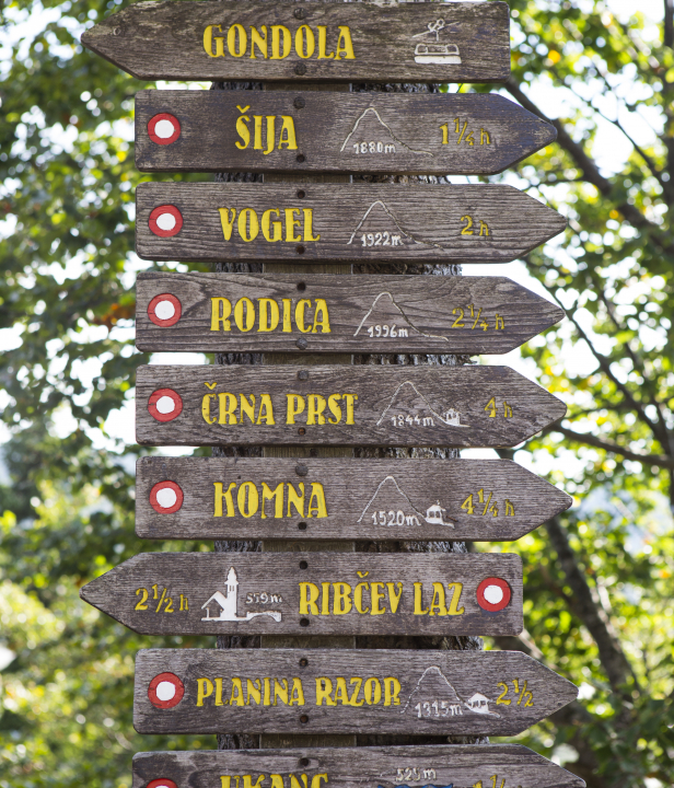 Wandelen in Slovenie