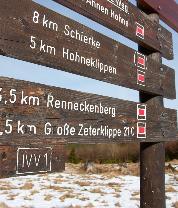 Harz, Duitsland, richtingaanwijzer, SJiva Jansen