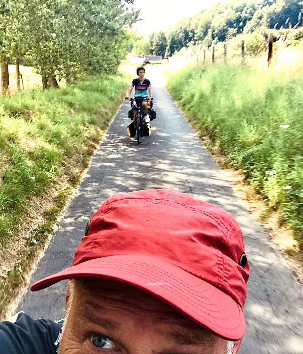 Fietsen vanuit de voordeur