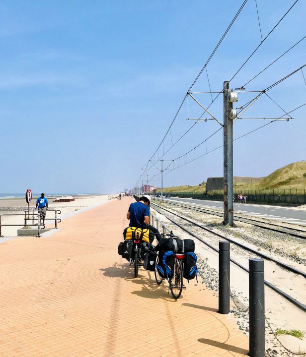 Fietsen vanuit de voordeur