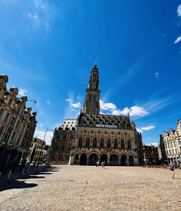 De Grote Markt in Ieper
