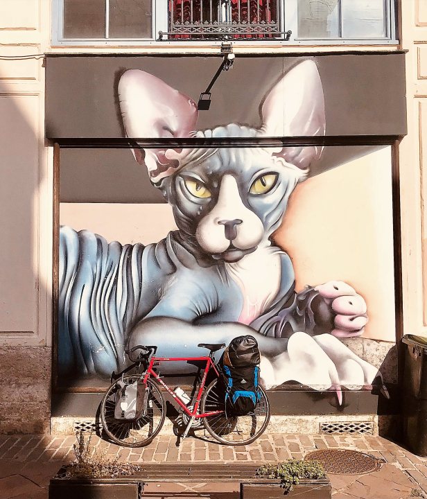 Fietsen vanuit de voordeur