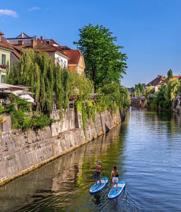 Kanovaren canyoning en rafting in Slovenië