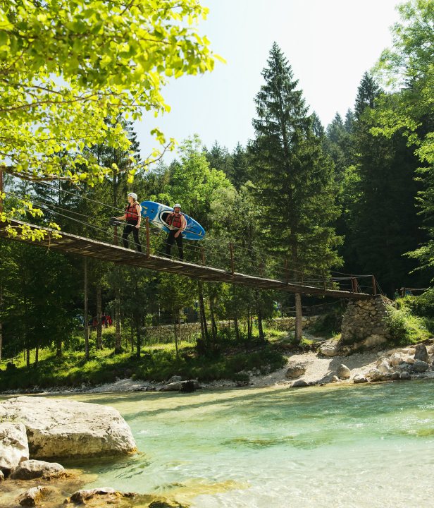 Kanovaren canyoning en rafting in Slovenië