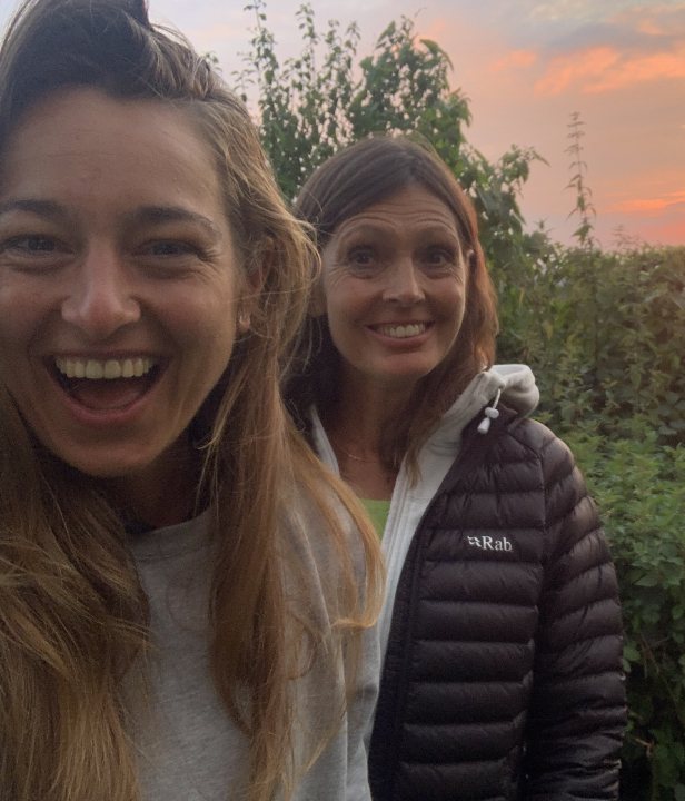 Fietsvakantie moeder