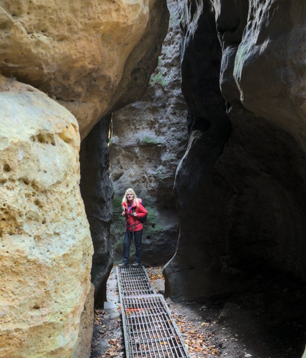 A Felsenschlucht unterhalb vom Kuhstall