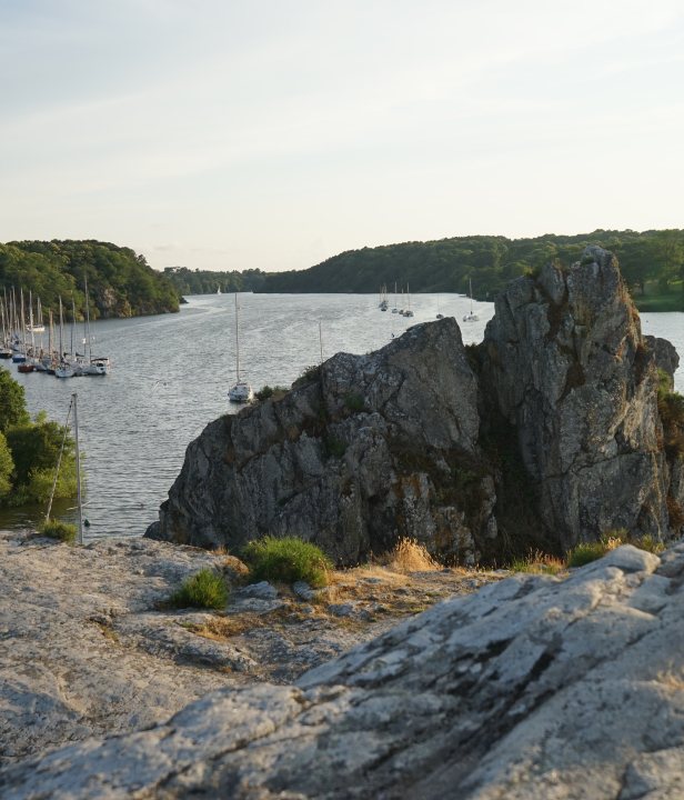Fietsroute Bretagne: La Roche Benard 