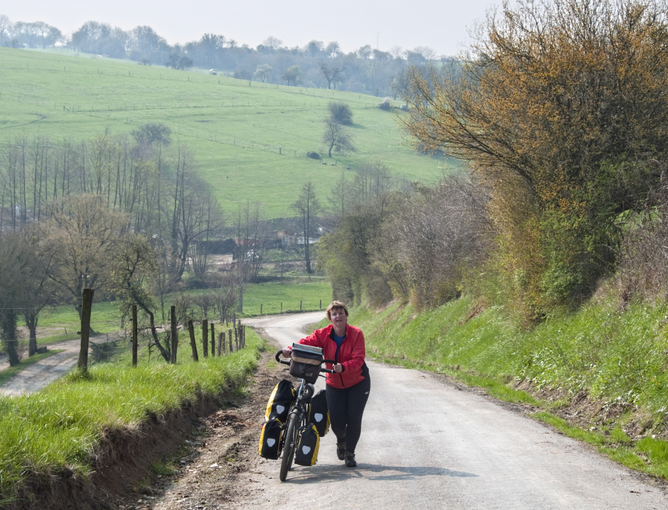 Fietsen Frankrijk Frontlijnroute klimmen