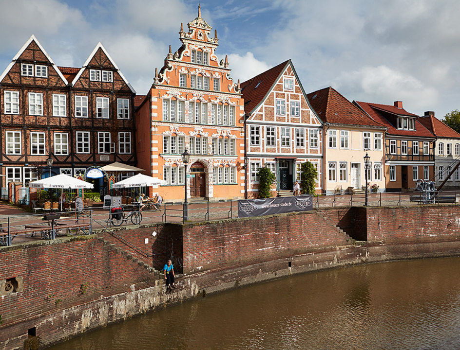 Oude panden cuxland haven